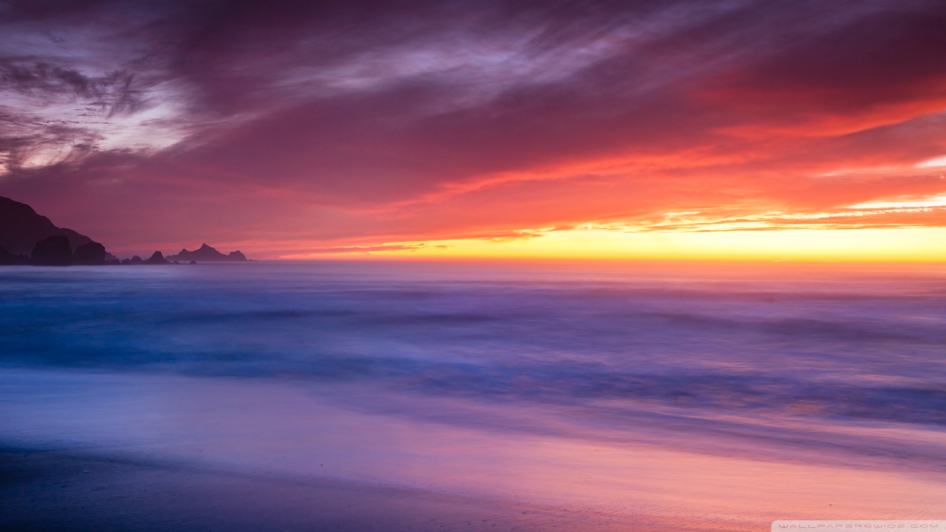 Rockaway Beach California Mist South Sunset Wallpaper