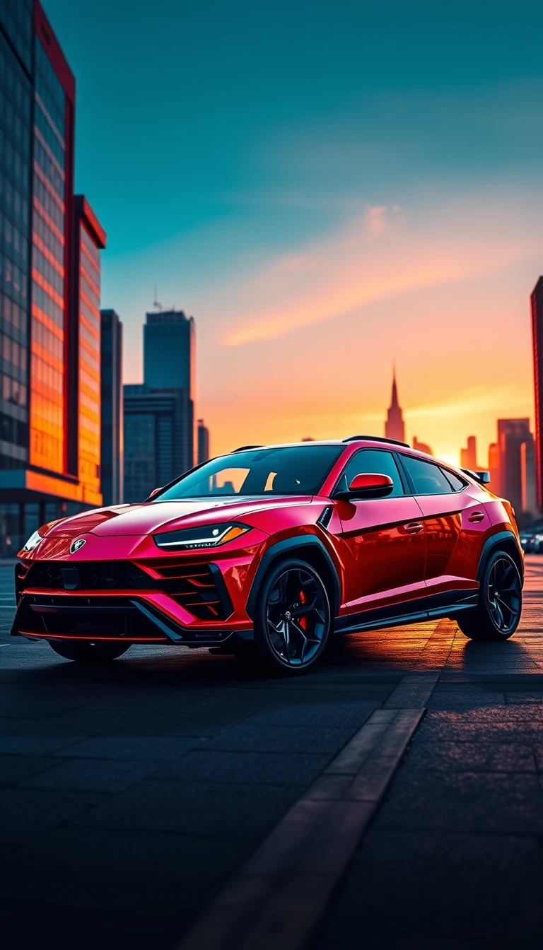 Lamborghini Urus Phone Wallpaper