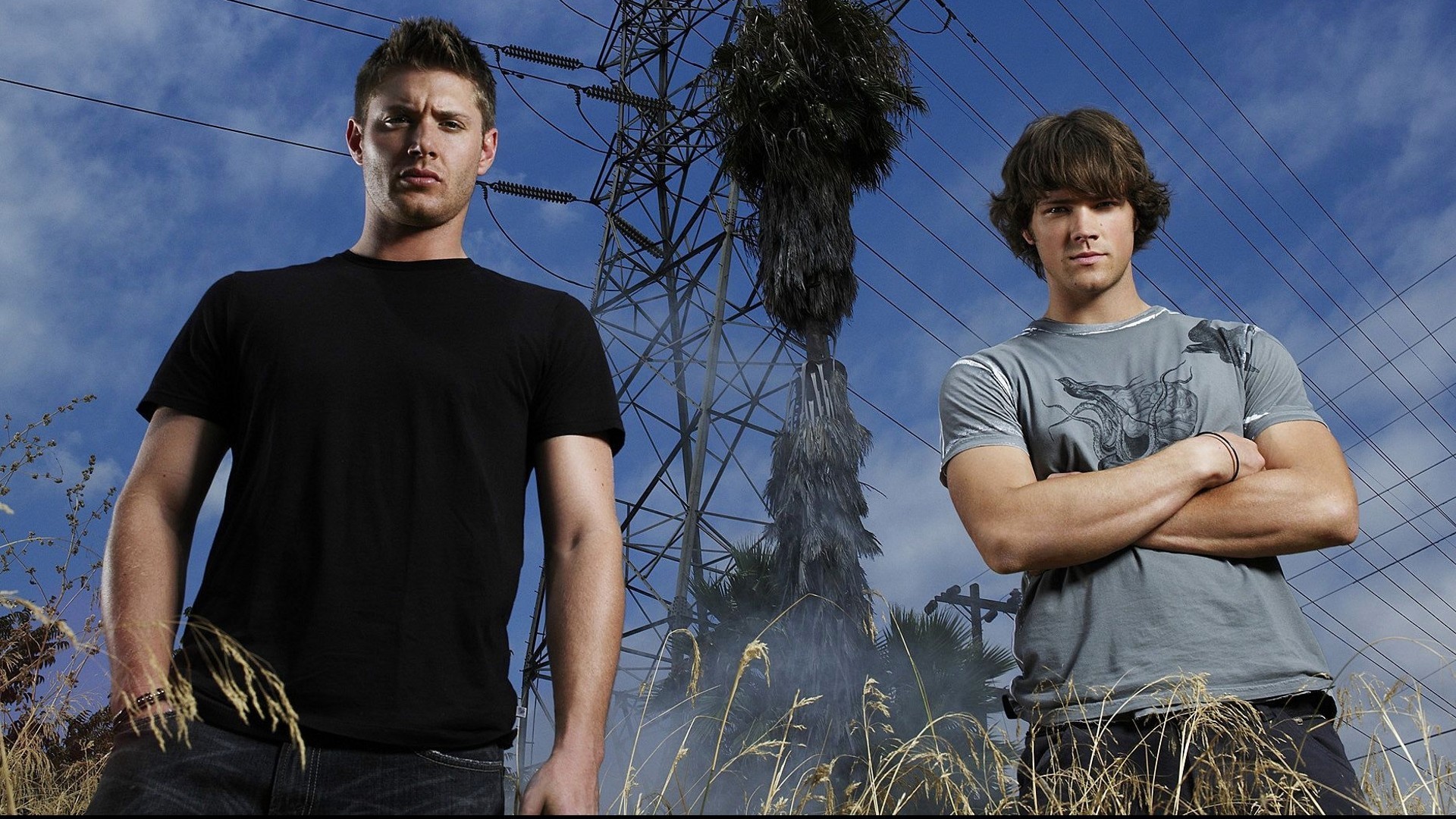 Jared Padalecki And Jensen Ackles Supernatural Wallpaper