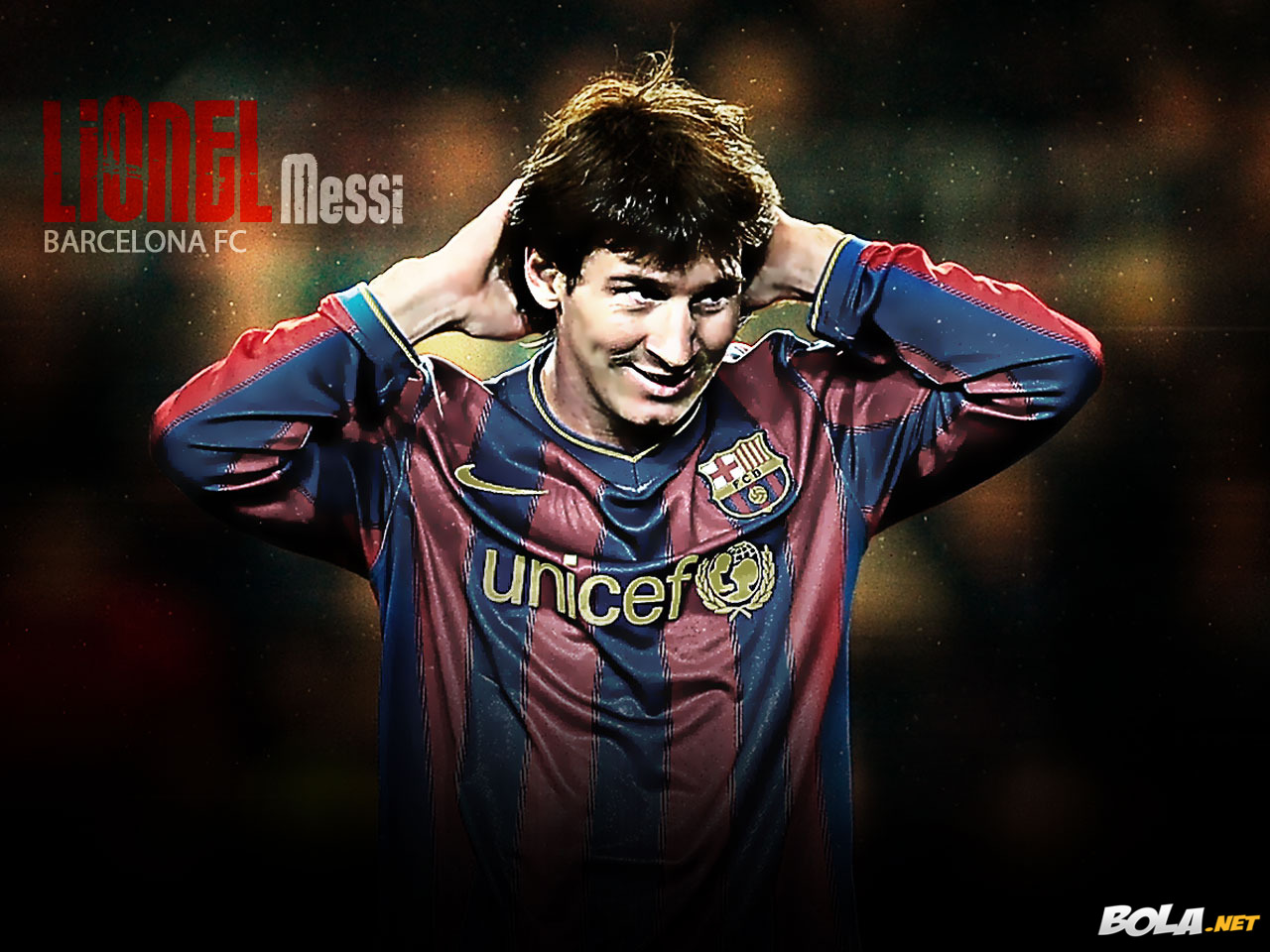 Wallpaper HD Cool Bazar Lionel Messi Celebrating A Soccer