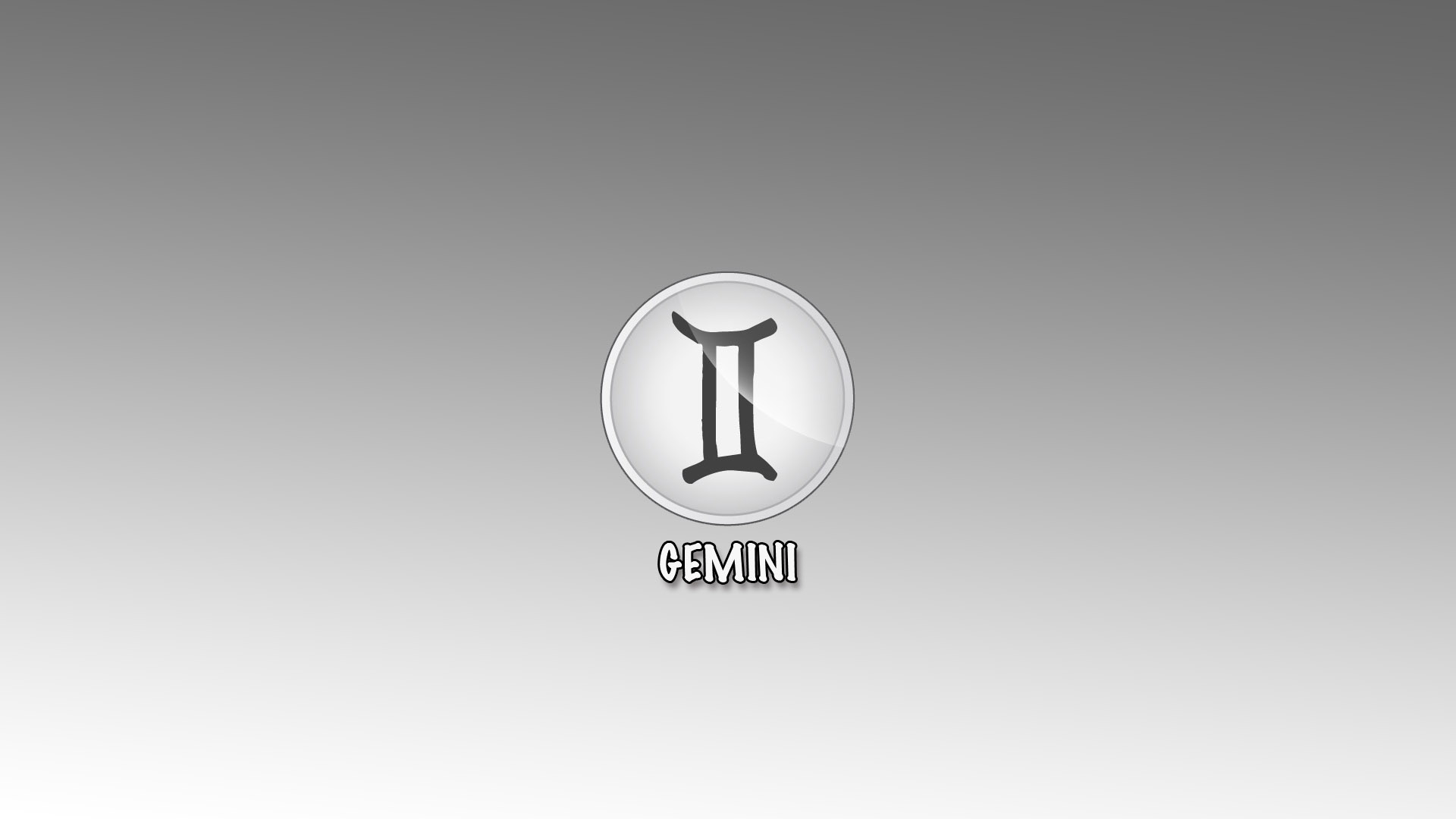 Lovely Zodiac Signs Gemini Poster For Desktop Background