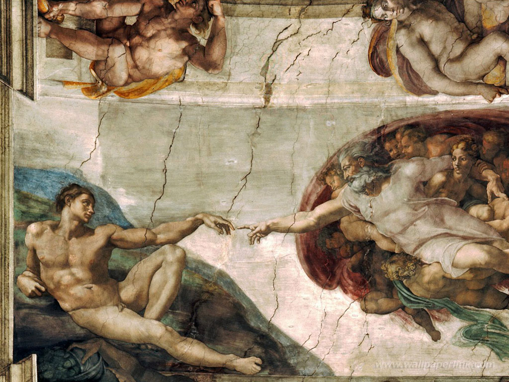 Sistine Chapel Ceiling Wallpaper