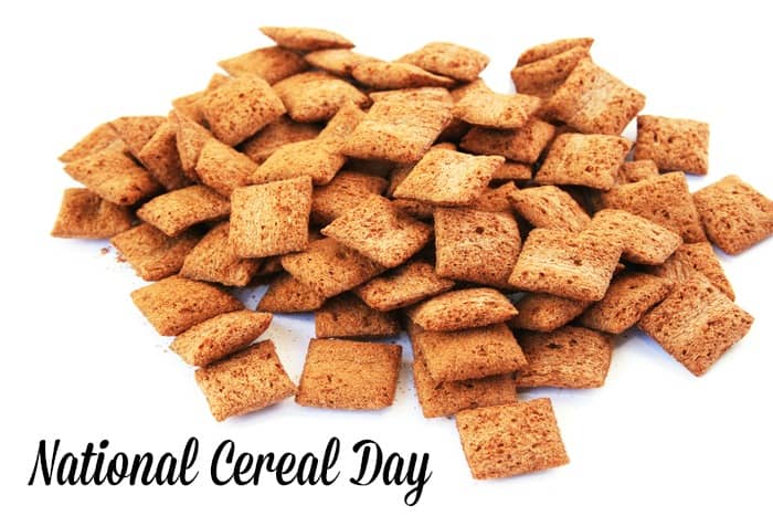 National Cereal Day Life With Heidi