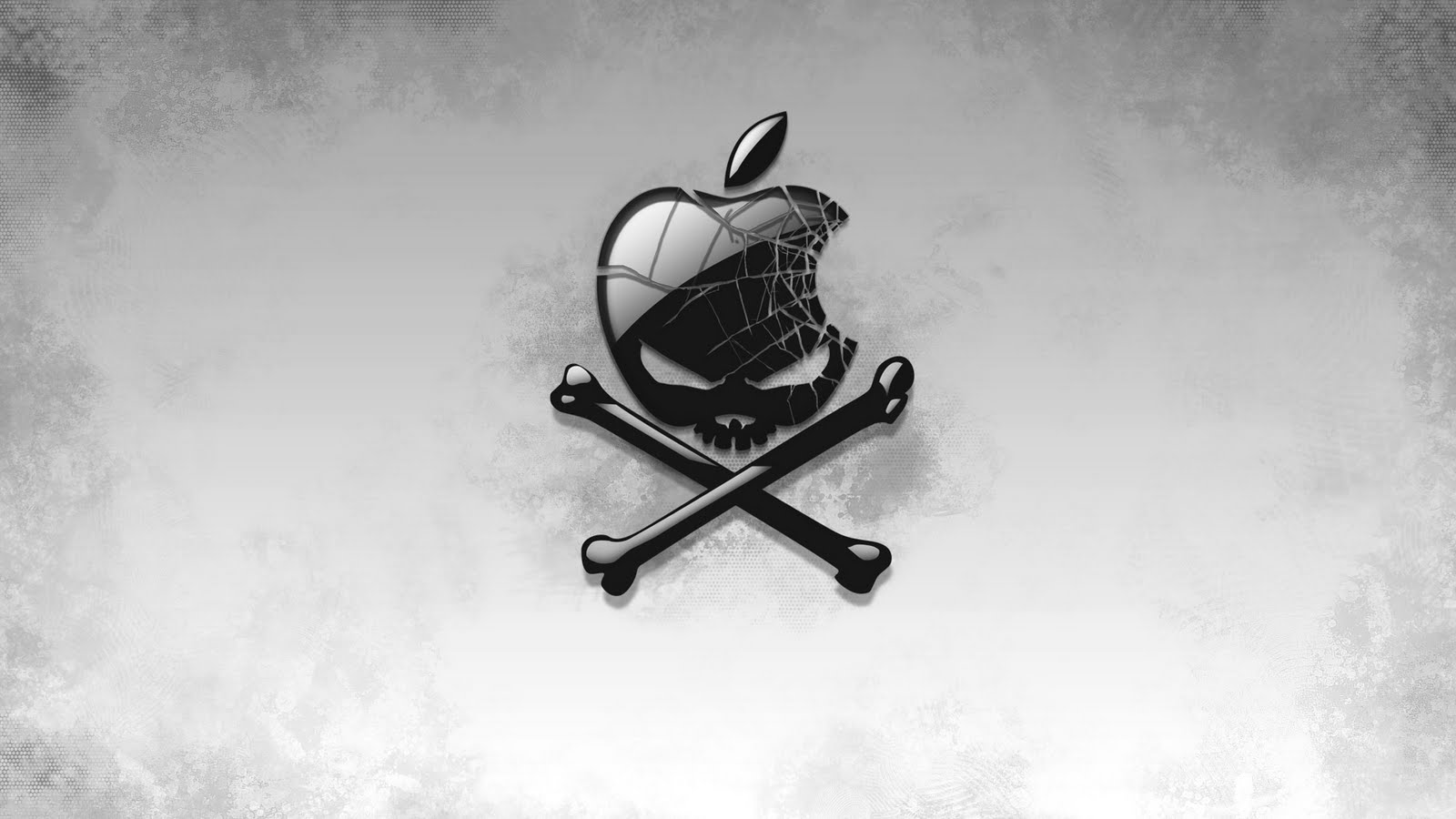 Apple Skull And Crossbones Wallpaper