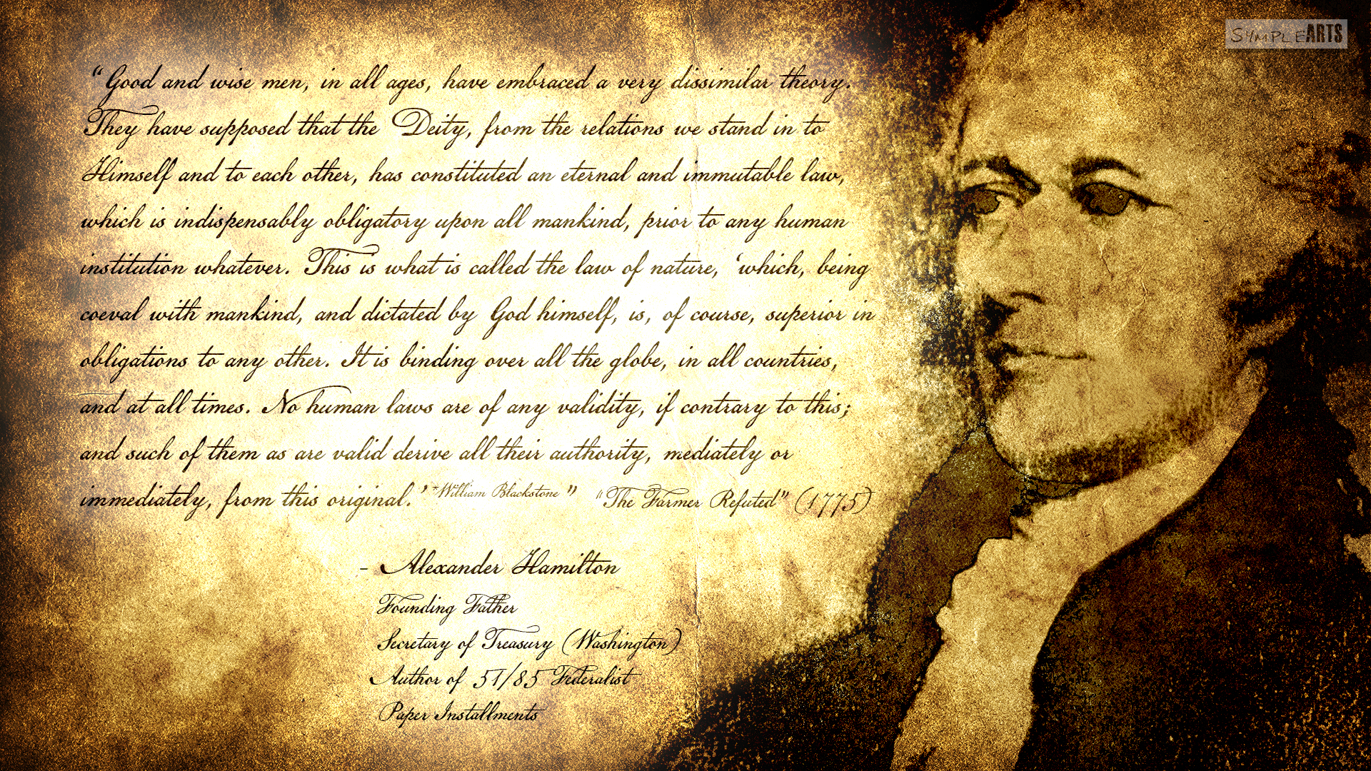  Of Church And State Alexander Hamilton by SympleArts on deviantART