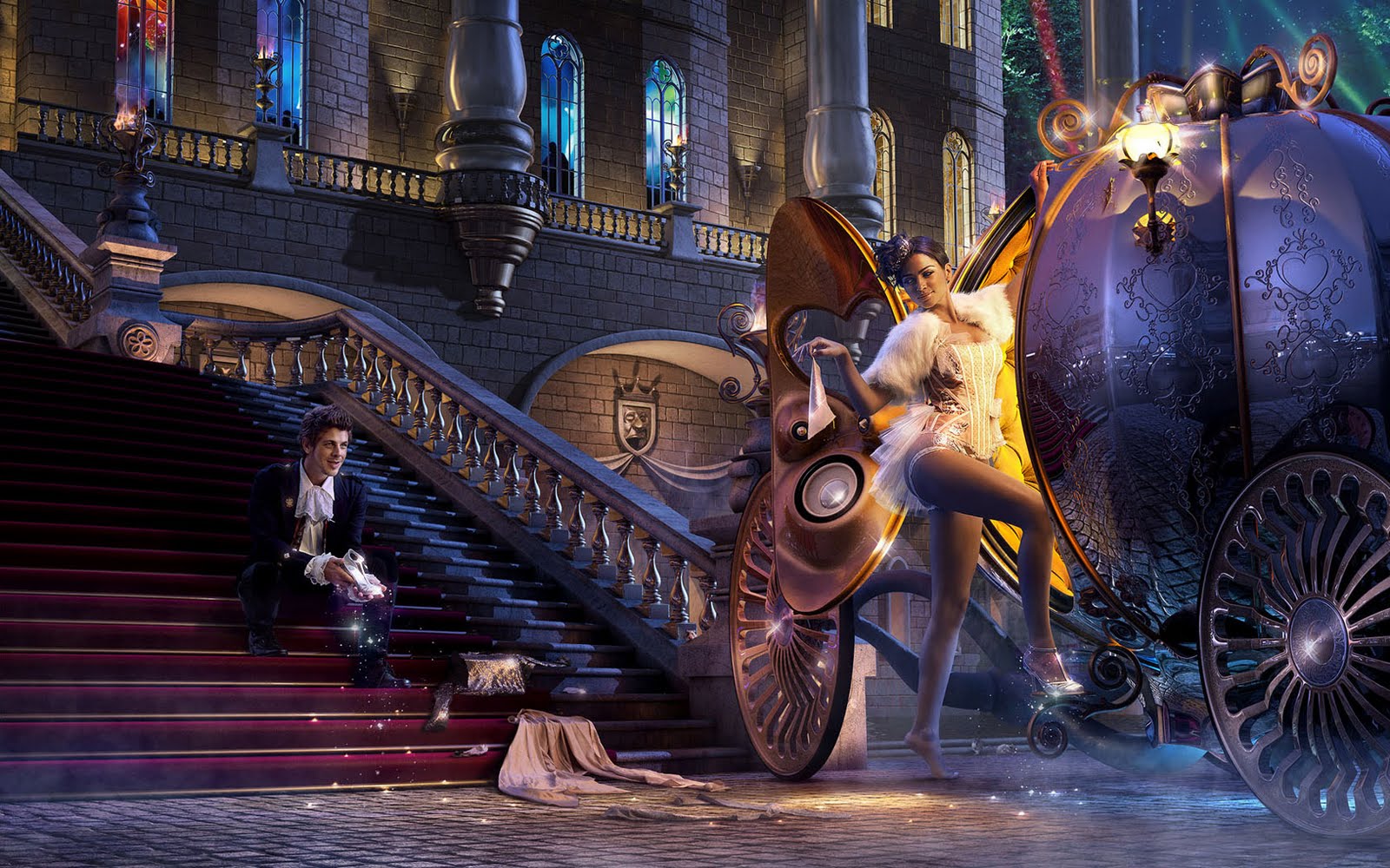 Strictly Wallpaper Grown Up 3D Fairy Tale Wallpapers 1600x1000