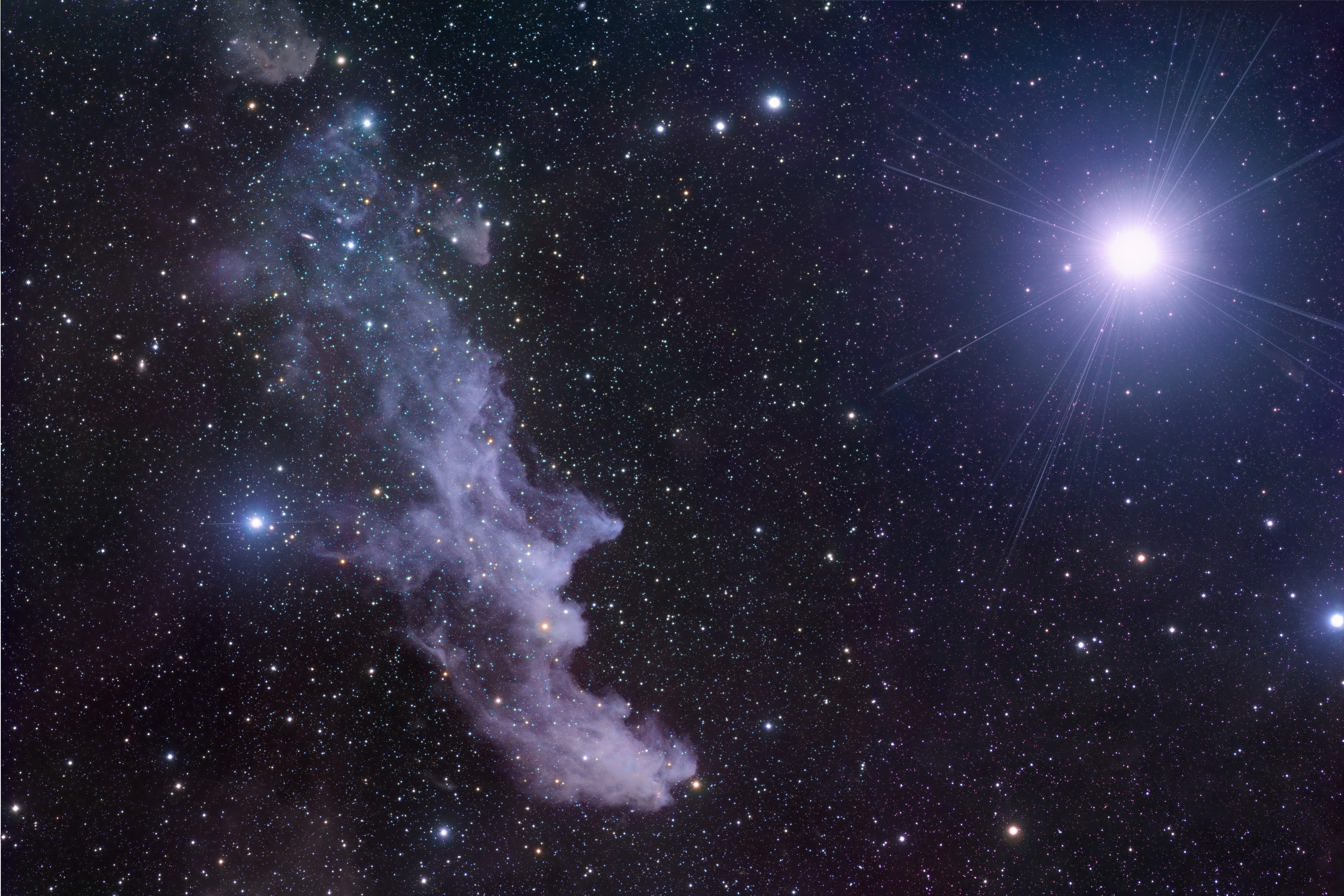 4K wallpaper   Space   space star Orion Rigel reflection nebula