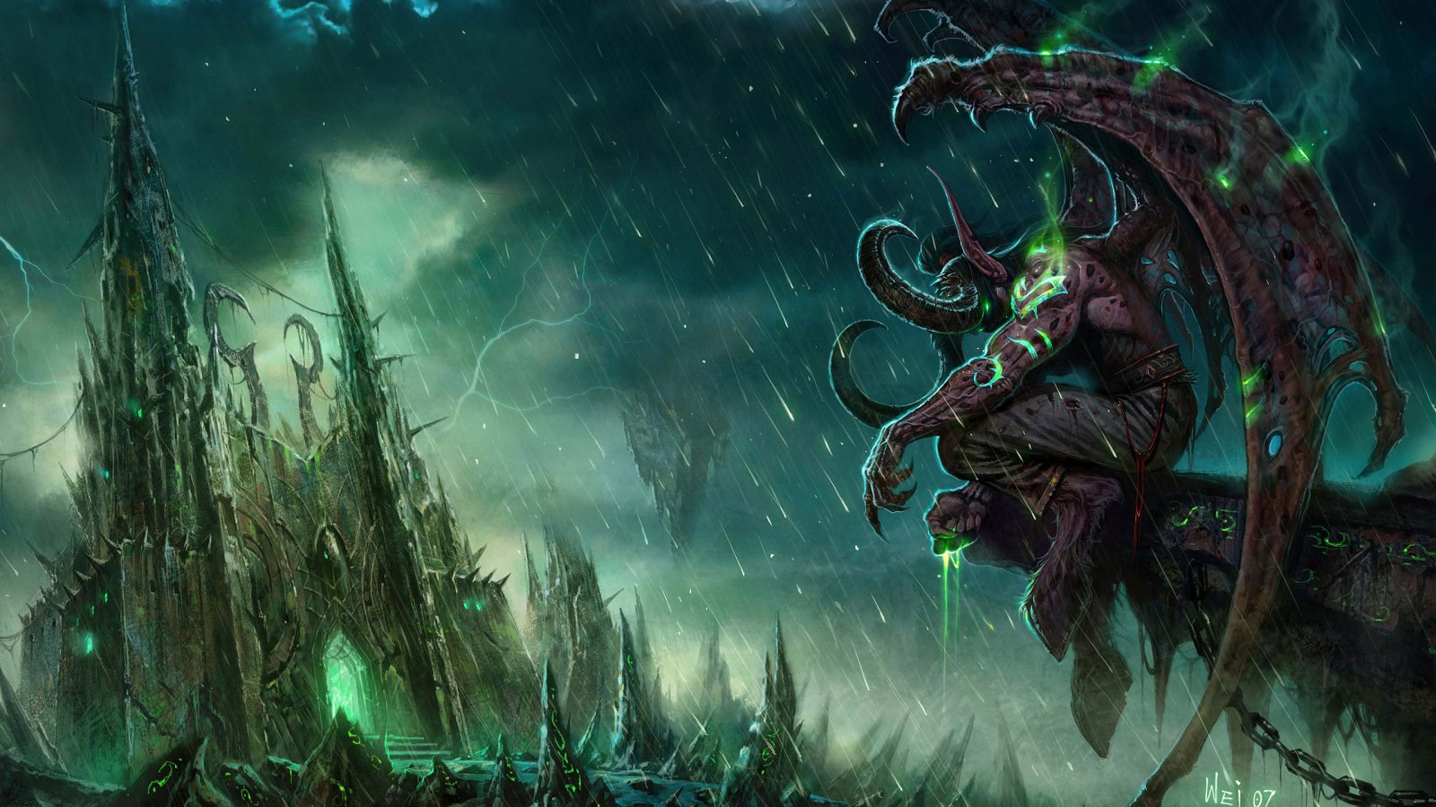 World Of Warcraft Game HD Wallpaper Games