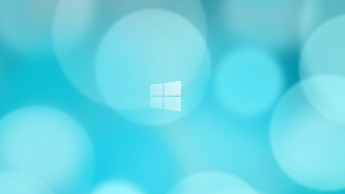 Windows 8 Blurry Circles Wallpaper by gifteddeviant on