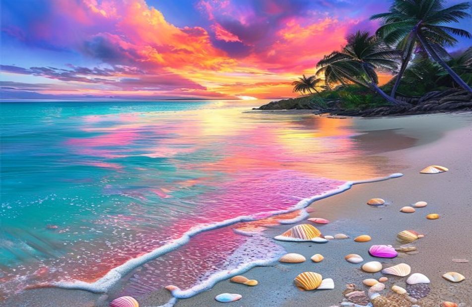 Beach Sunrise Wallpaper