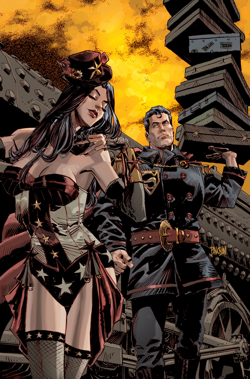 Superman Wonder Woman Steampunk By Urban Barbarian