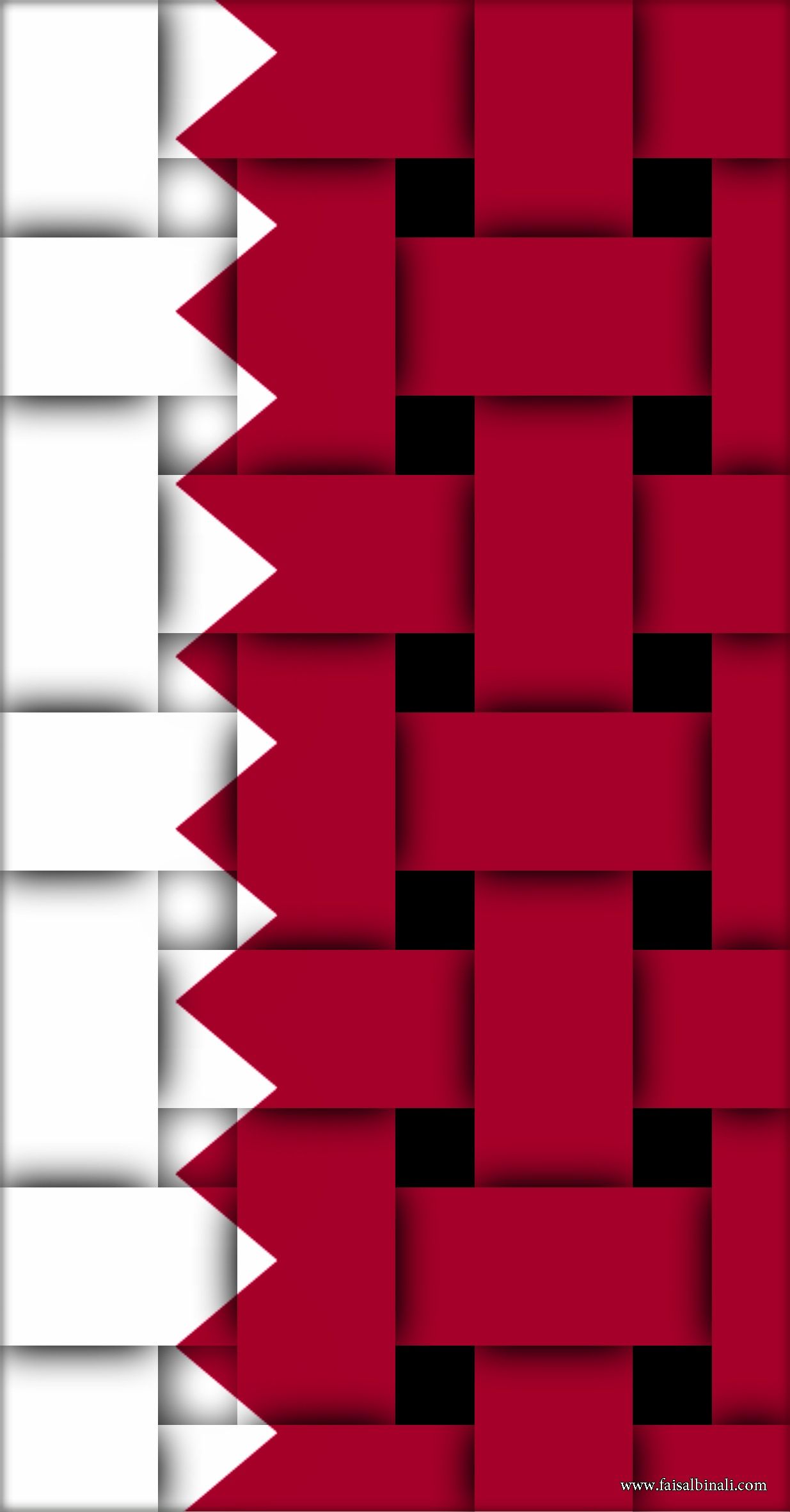 Qatar Flags Artwork Wallpaper For Smartphones Tablets And