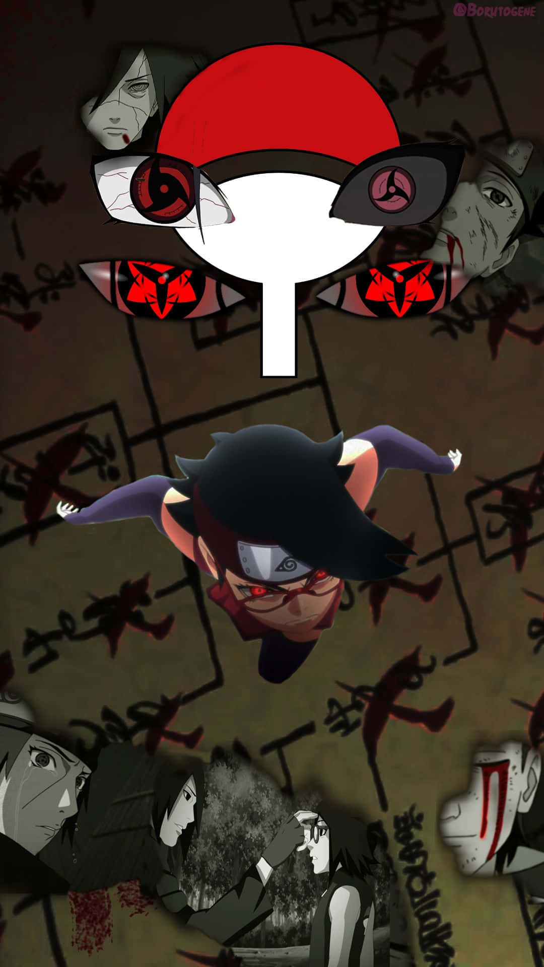 Uchiha iPhone Wallpaper