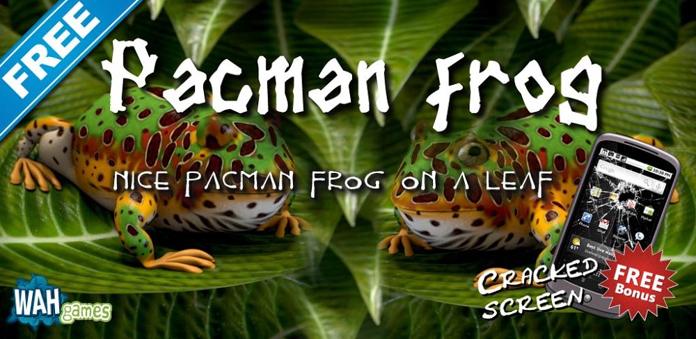 Pacman Frog Livewallpaper