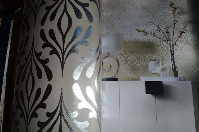 WEAFER DESIGN elegant sophisticated   Candice Olson Wallpapers