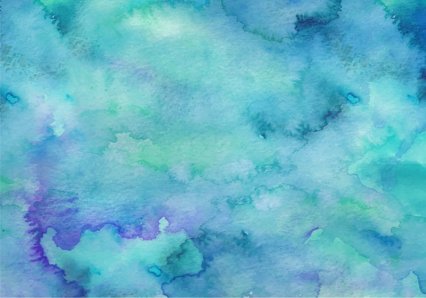 Teal Vector Watercolor Background Watercolor background 1400x980