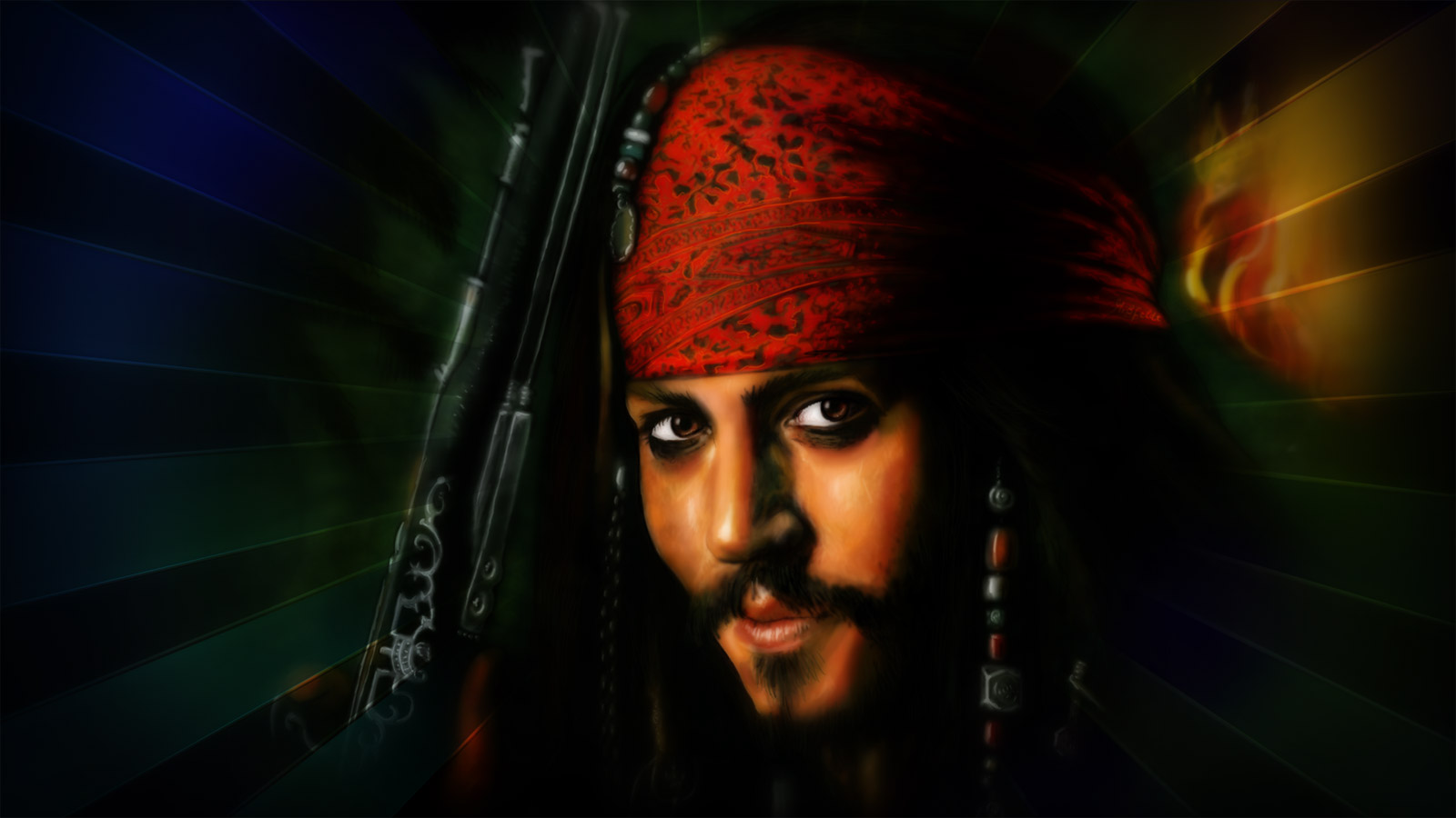 Jack Sparrow Fluch Der Karibik Wallpaper