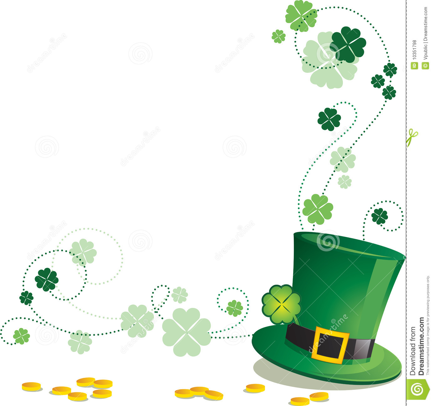 Saint Patrick S Day Background With Happy Leprechaun Drinking Green