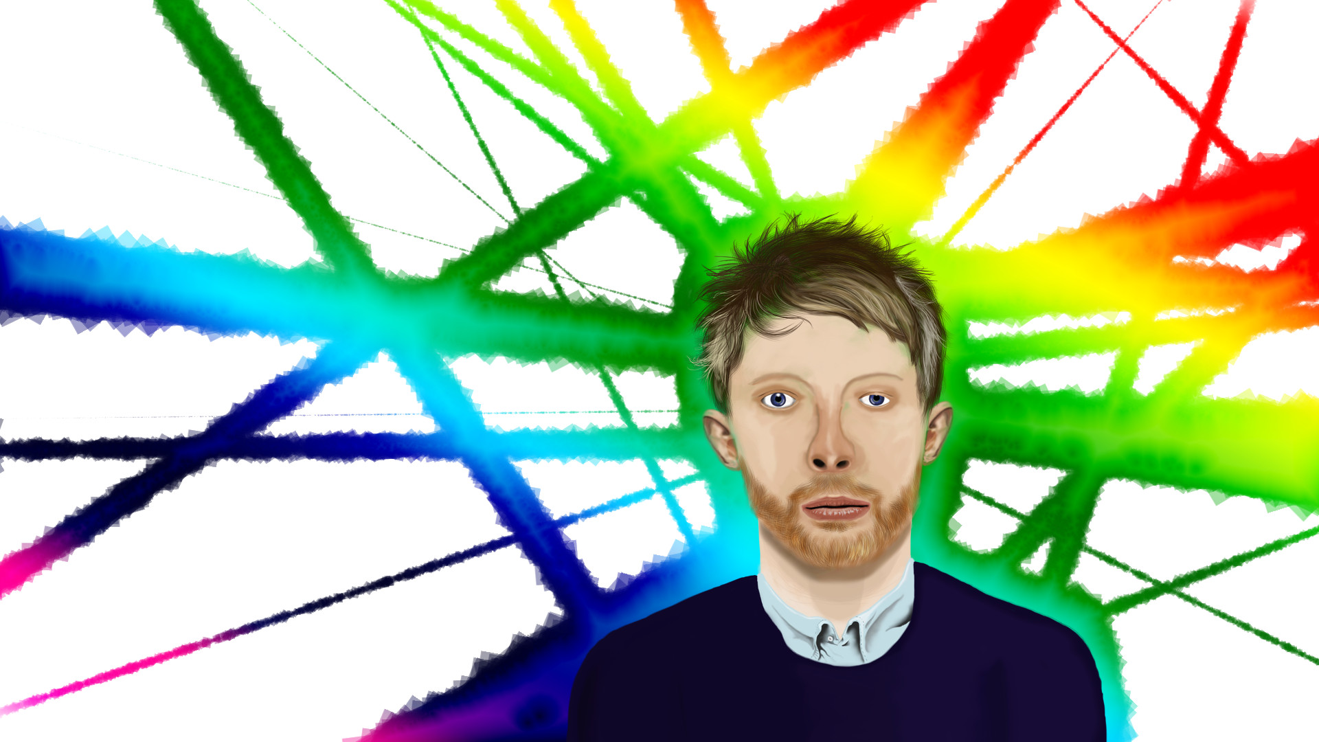 Thom Yorke HD Wallpaper By Soclarke