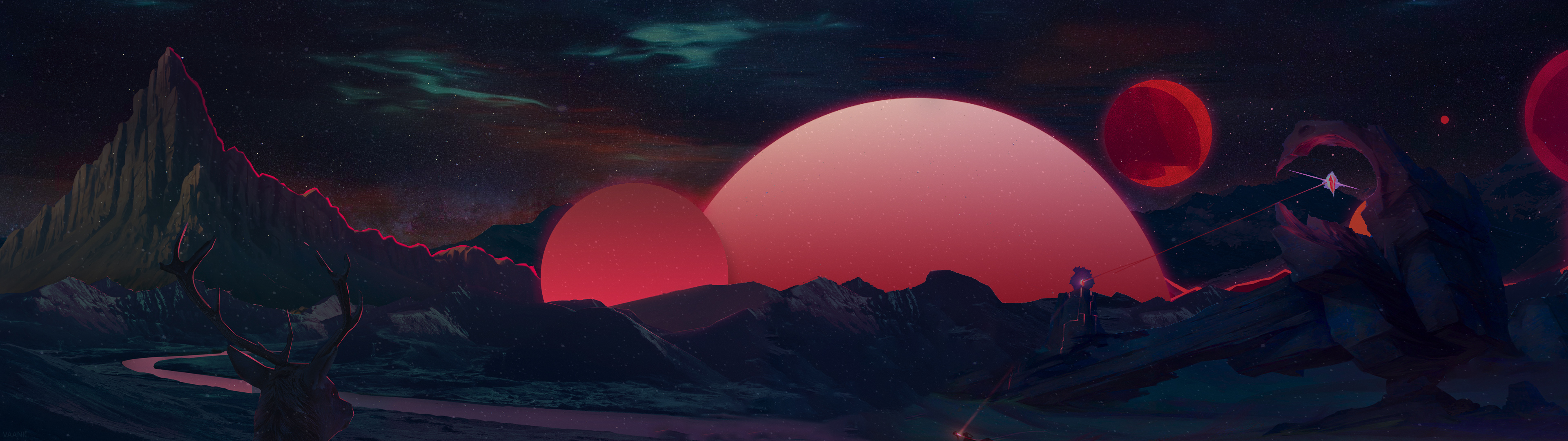 Retrowave Abstract 4k Wallpaper Resolution HD