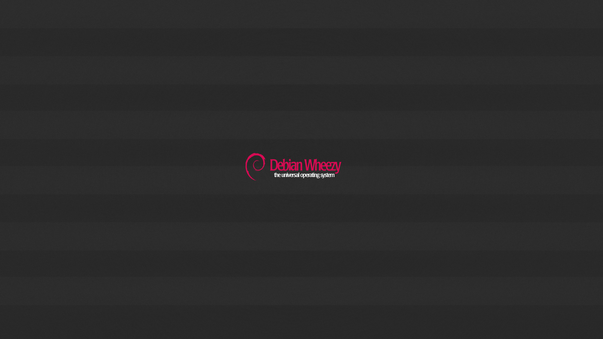 Debian Wheezy Wallpaper By Felipi Customization Minimalistic