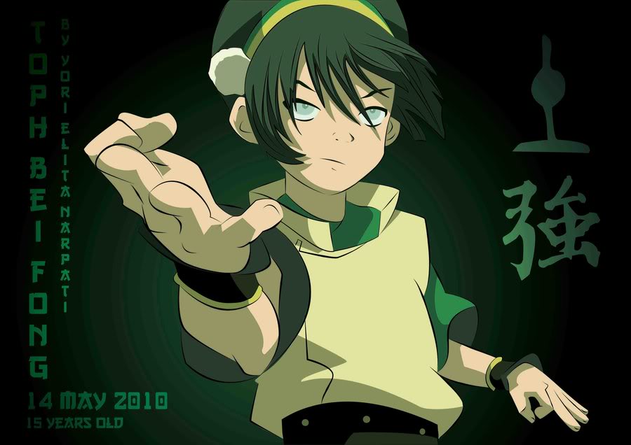 Toph The Blind Earth Bending Champion Was Sheltered