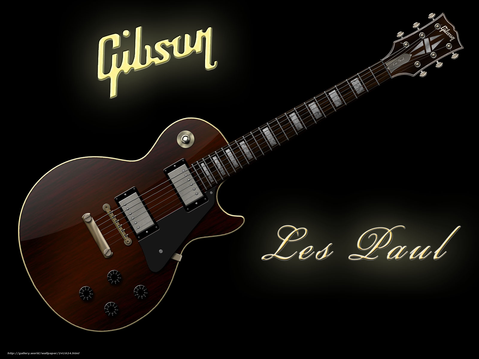 Wallpaper Guitar Gibson