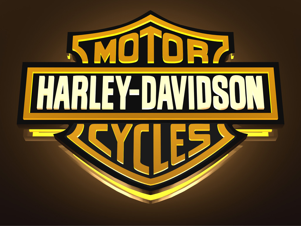 Harley Davidson 3d Logo Wallpaper Full Size