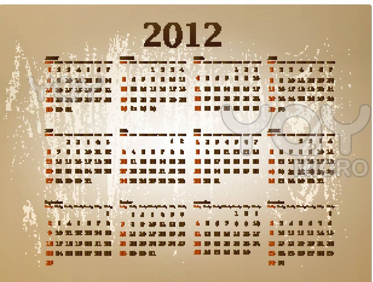 Desktop Calendar For Background