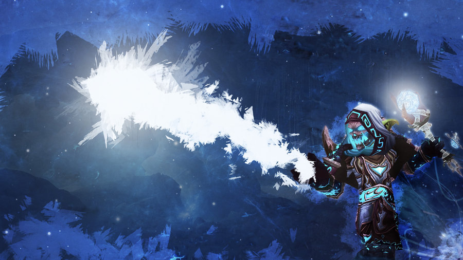 Goblin Frost Mage Wallpaper By Karuna92
