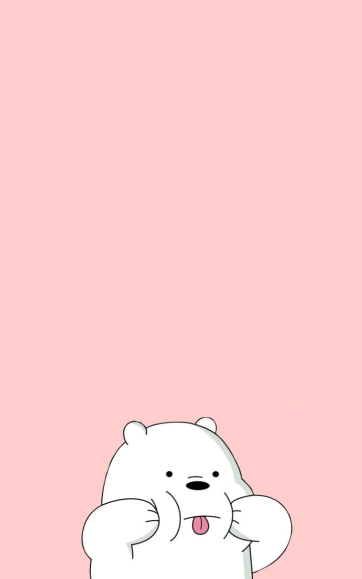 Ice Bear From We Bears Please Do Tell Me If His Name Is Wallpaper