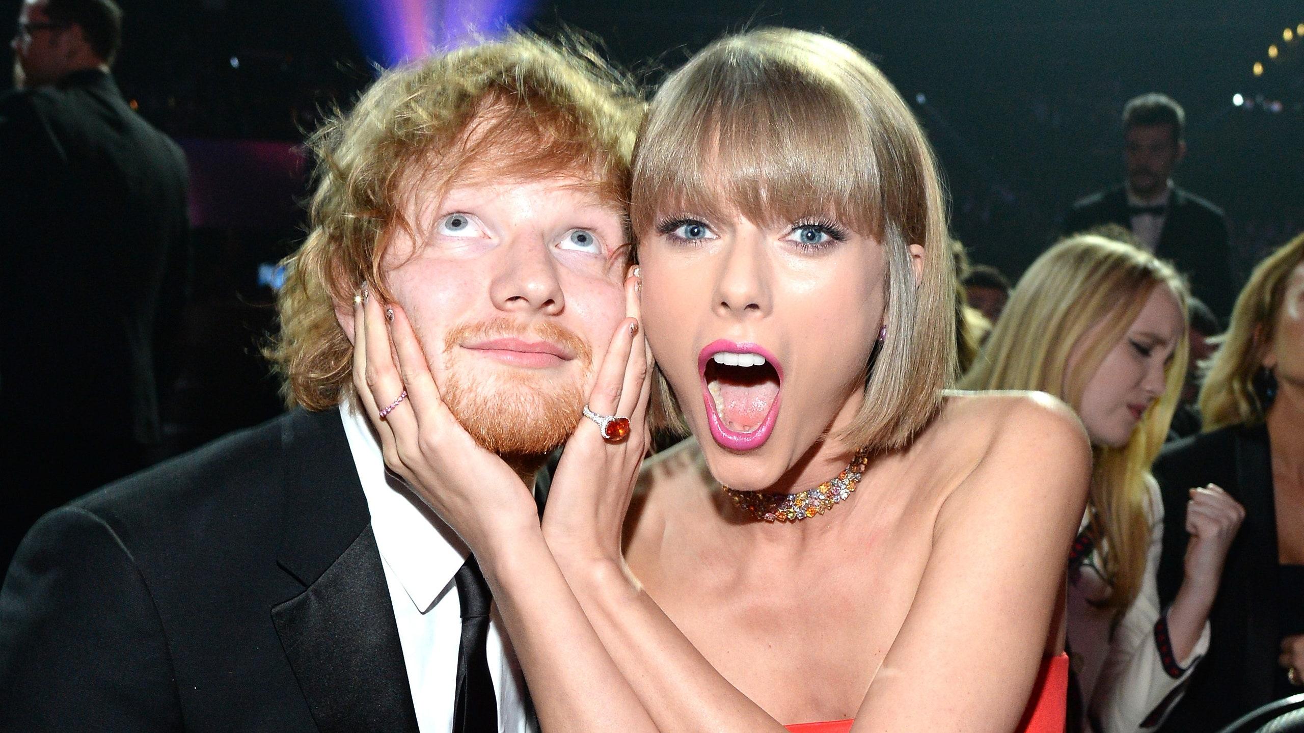 Taylor Swift Had The Most Reaction To Ed Sheeran S