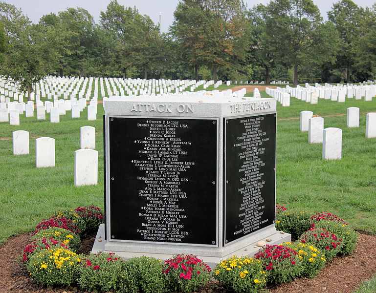 Arlington National Cemetery Memorial To Pentagon Victims