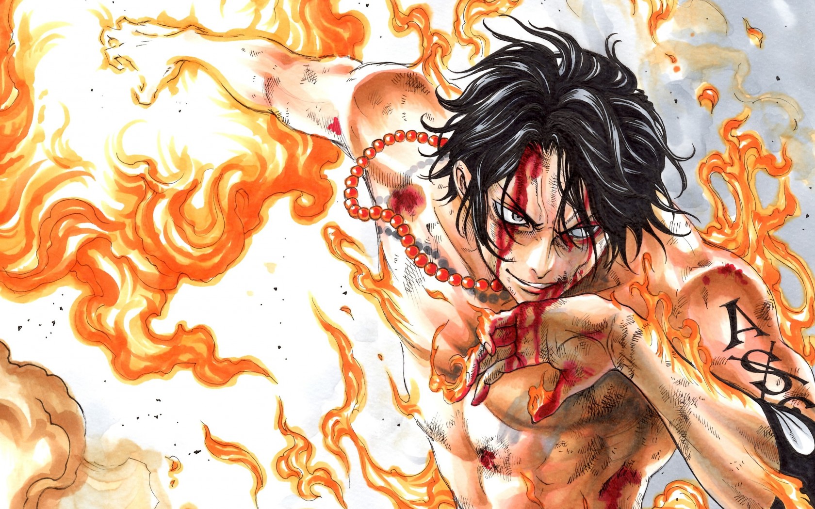 HD wallpaper anime One Piece Portgas D Ace  Wallpaper Flare