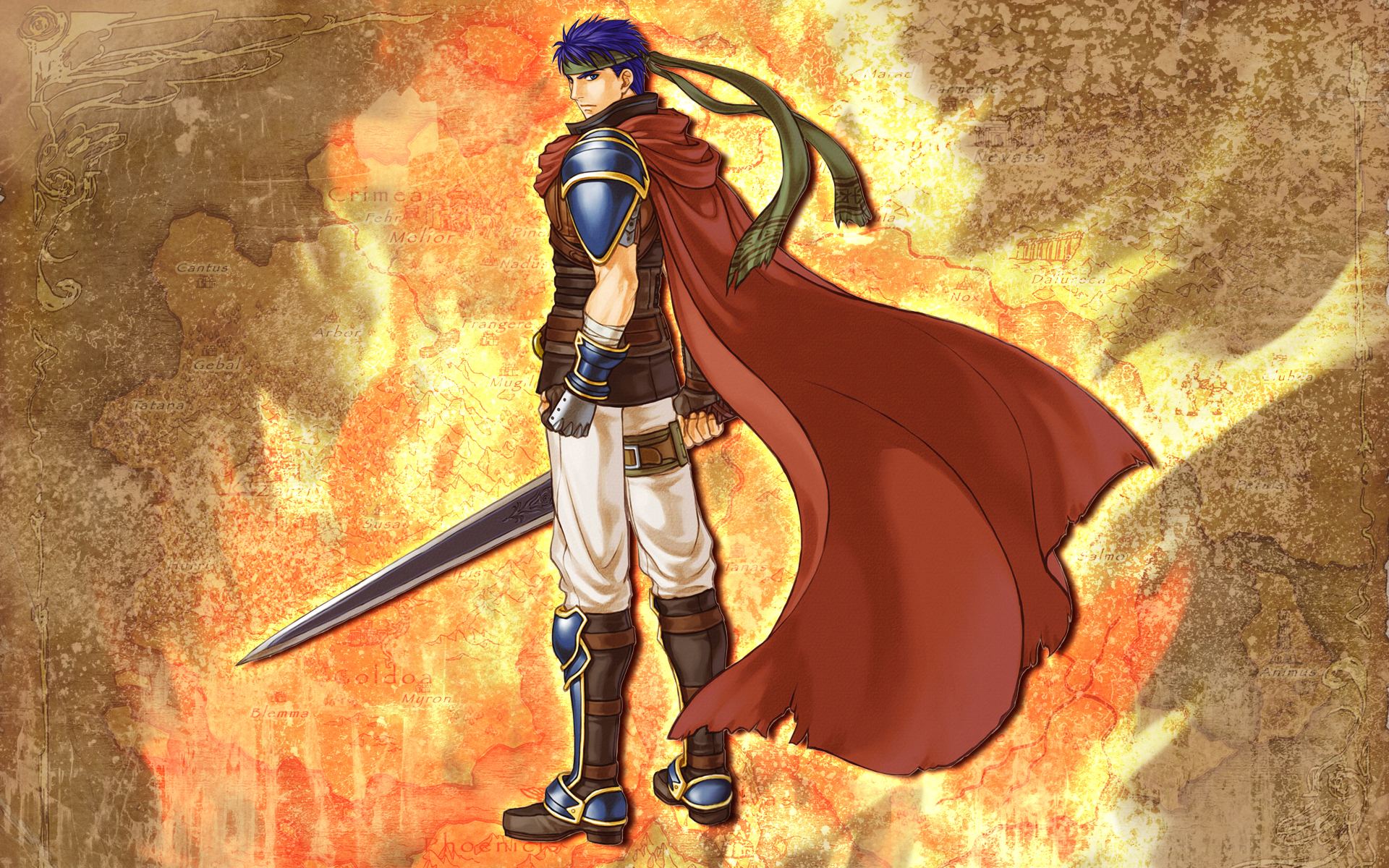 You Are Ing Fire Emblem Ike HD Wallpaper Color Palette Tags