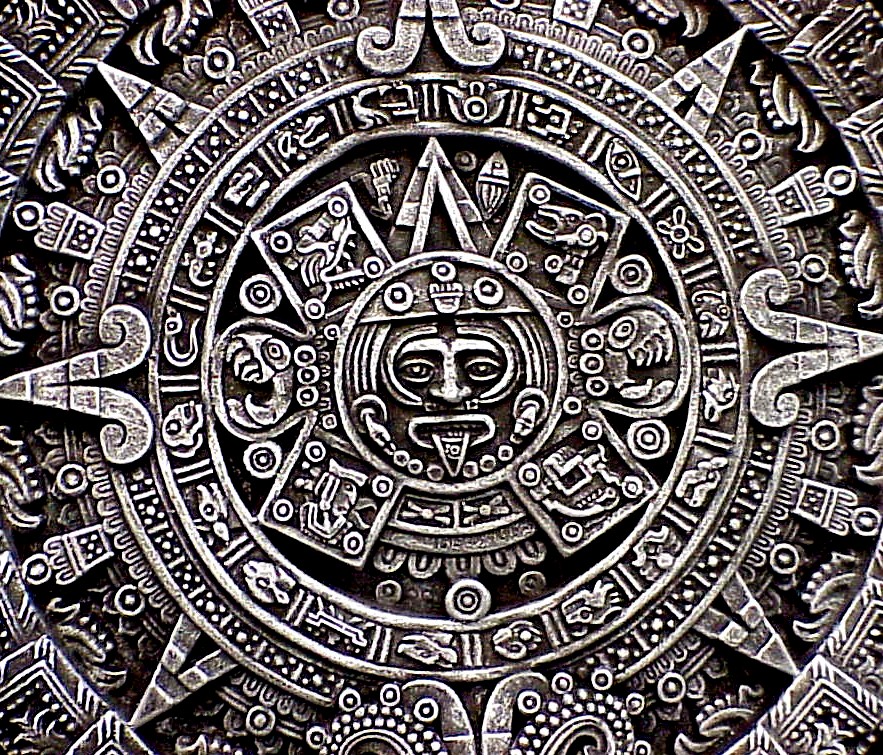 Aztec Wall Art Calendar Plaque