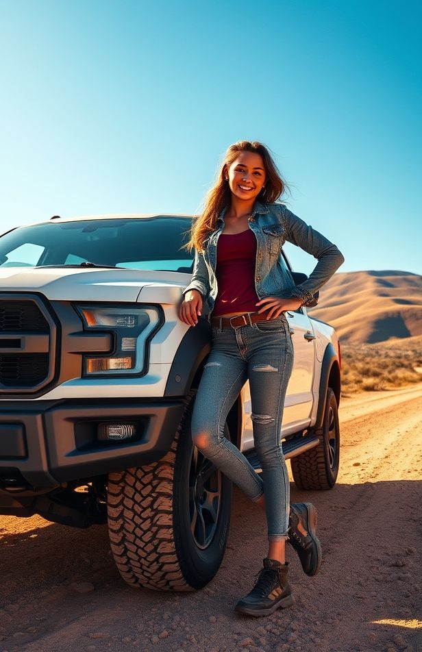 Girls And Trucks Wallpaper