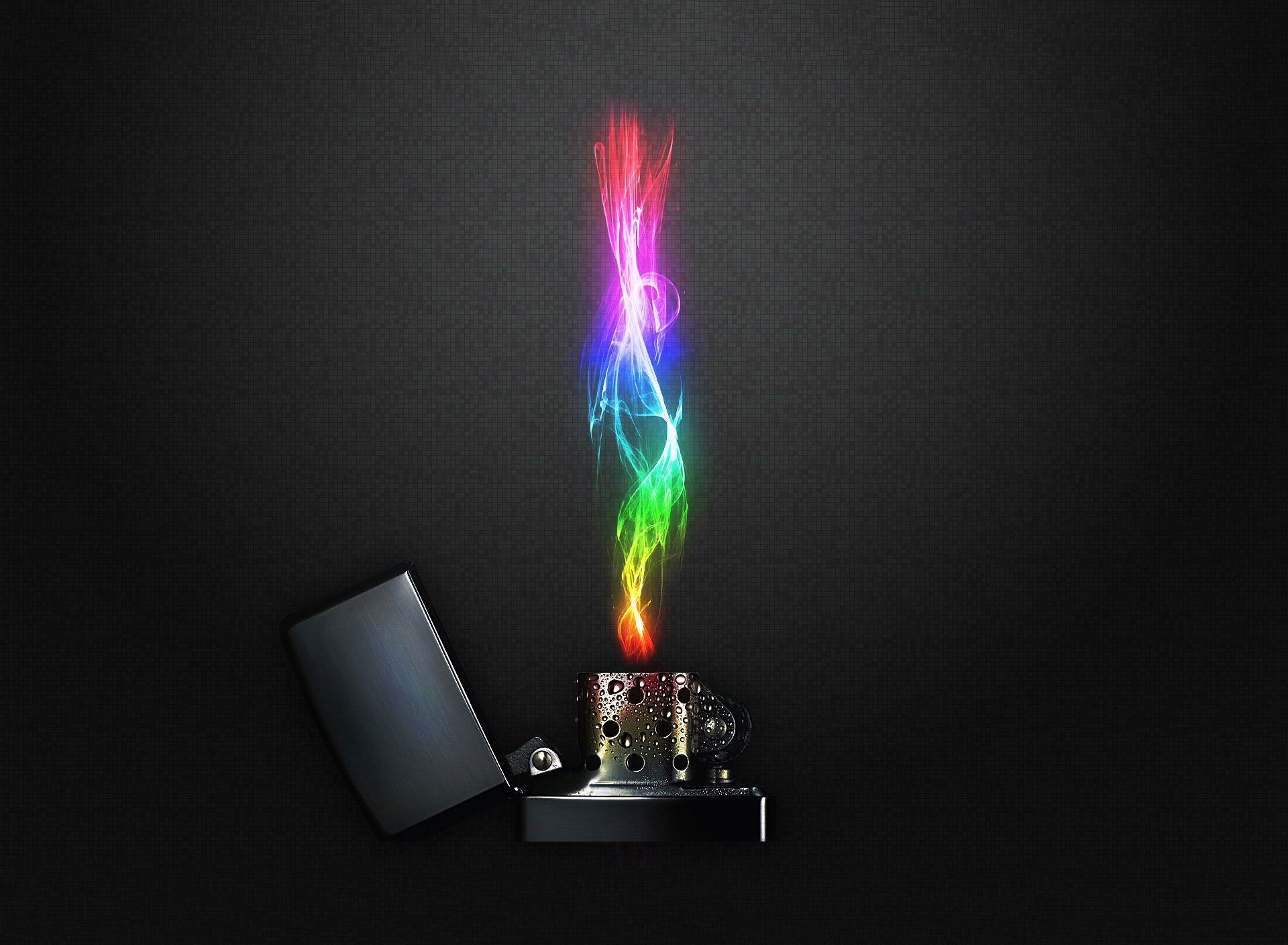 Rainbow Fire Wallpaper Background Other Amazon Kindle