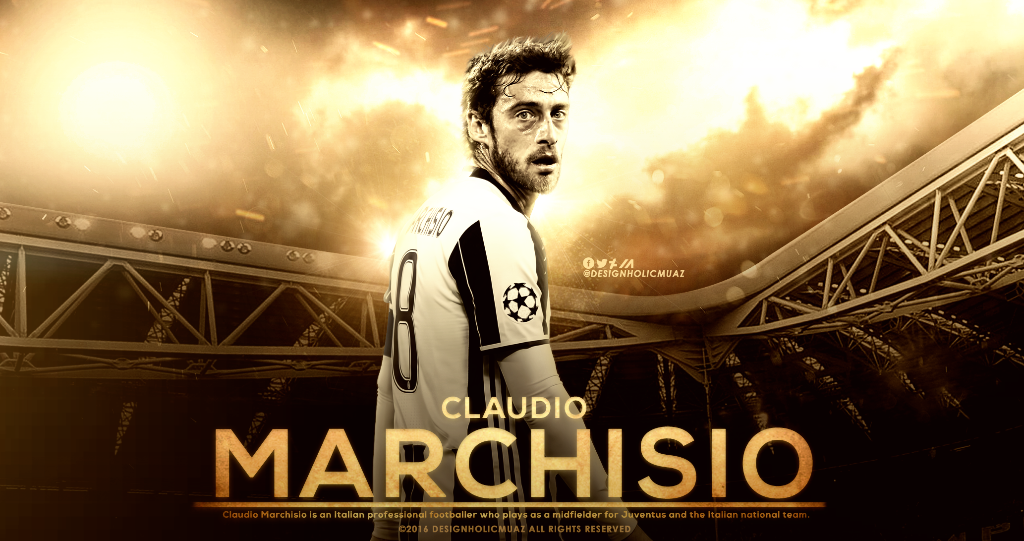 Claudio Marchisio Desktop Wallpaper By Muajbinanwar On