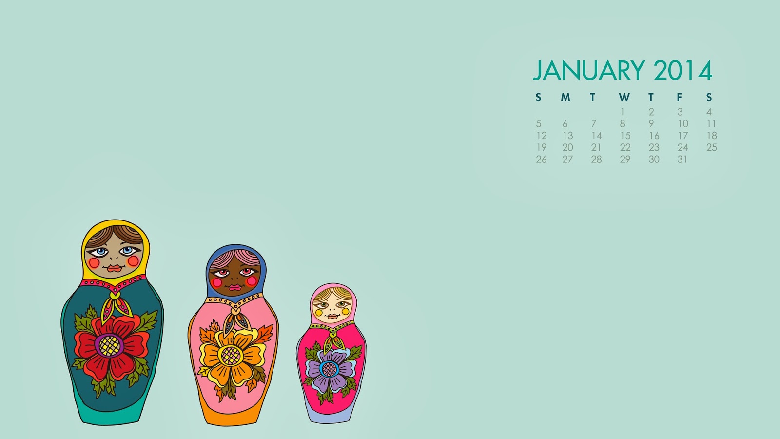 January Desktop