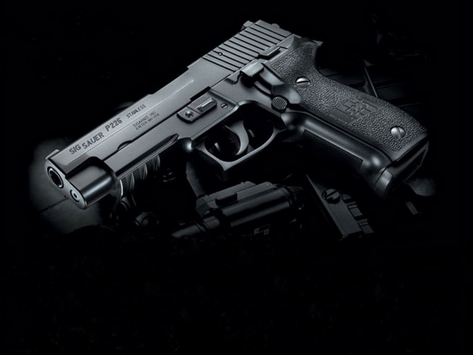 Sig Sauer P226 HD Wallpaper Background Image