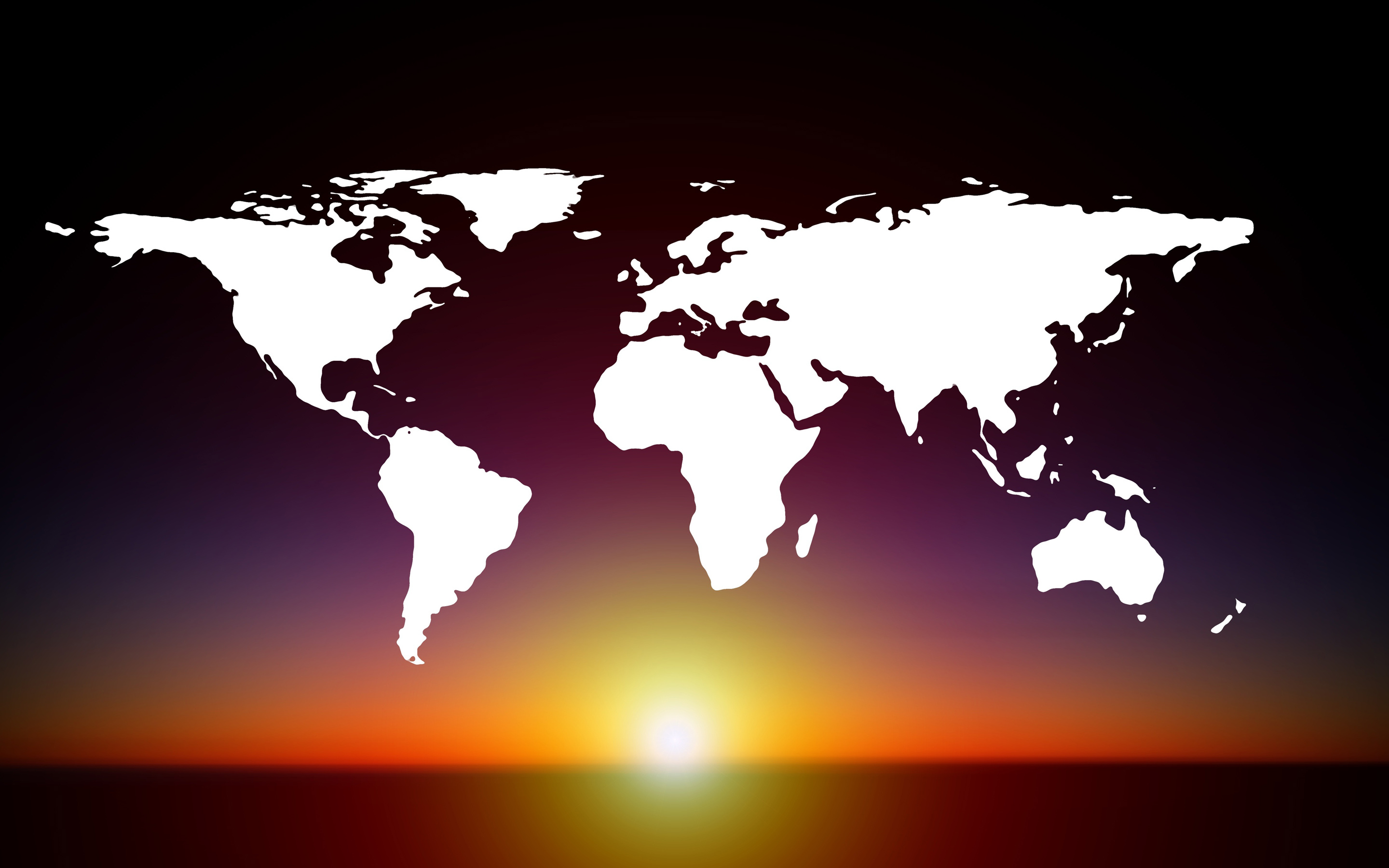 World Map Wallpaper