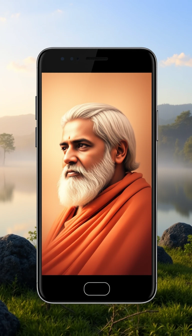 Swami Vivekananda Mobile Wallpaper