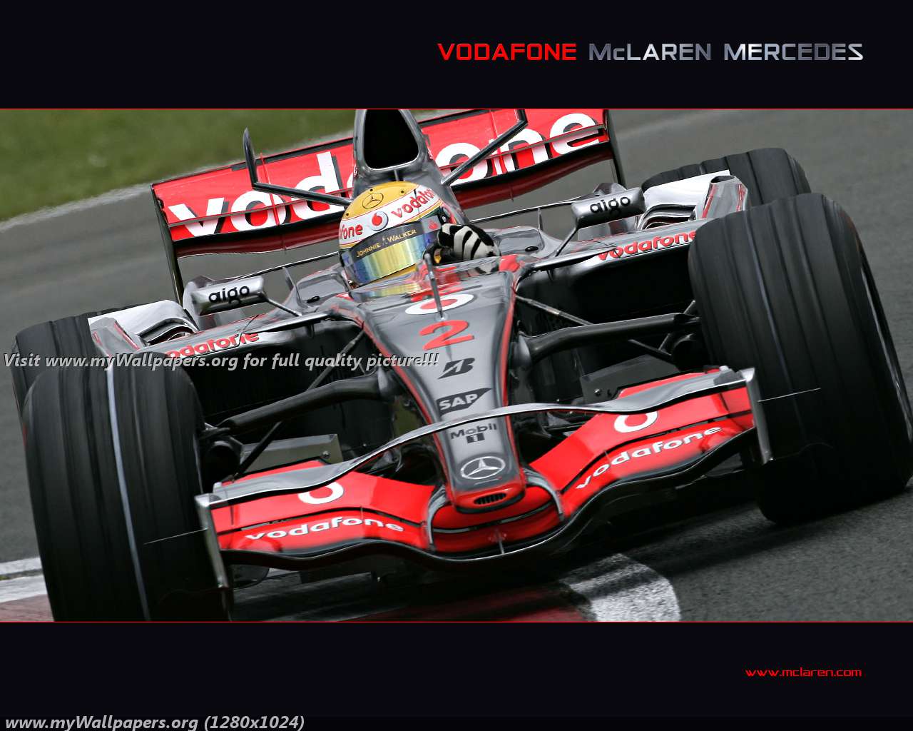Wallpaper F1 Mclaren