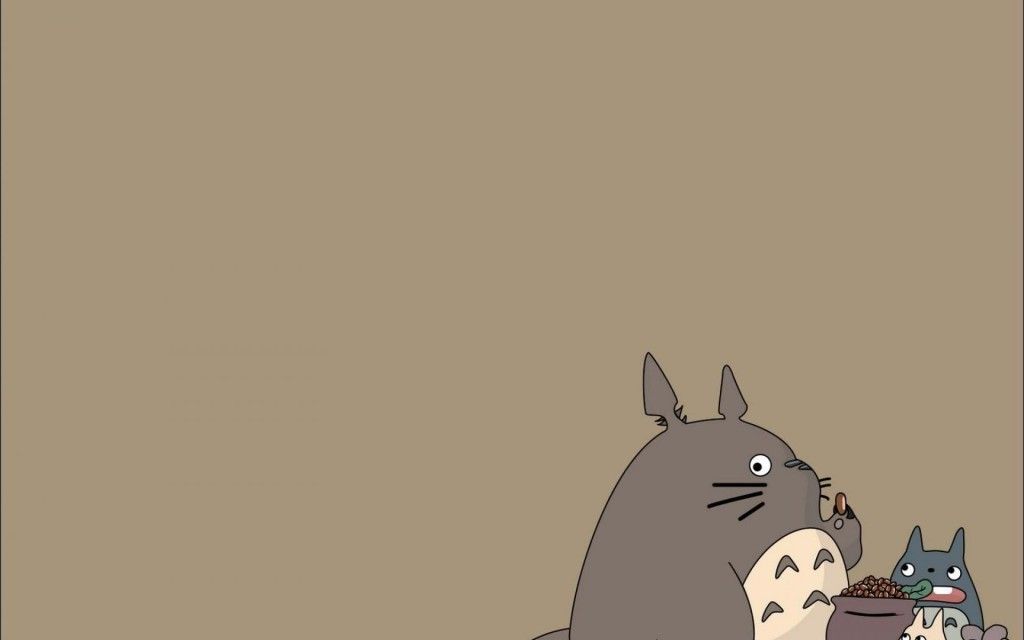 A selection of Totoro backgrounds wallpapers in HD in 2021 1024x640