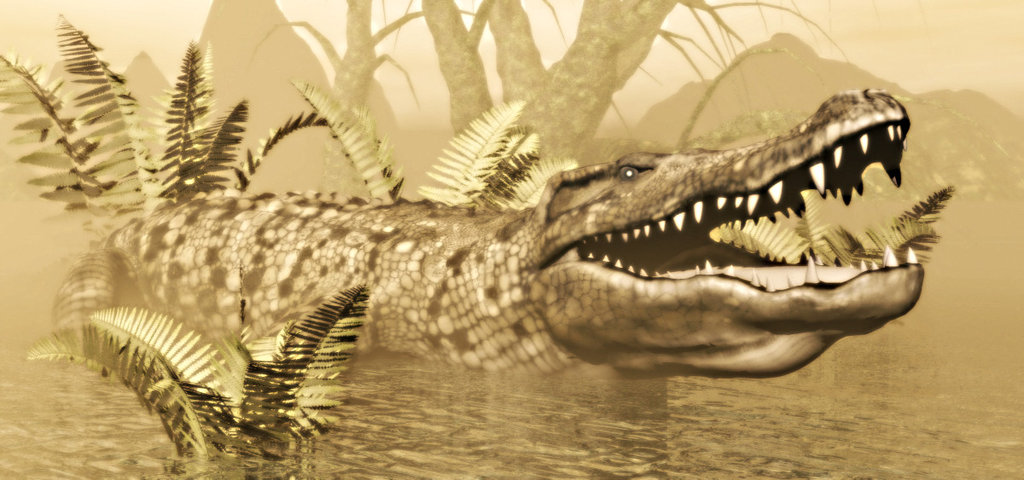 Deinosuchus Giant Crocodile Legend Of Texas By