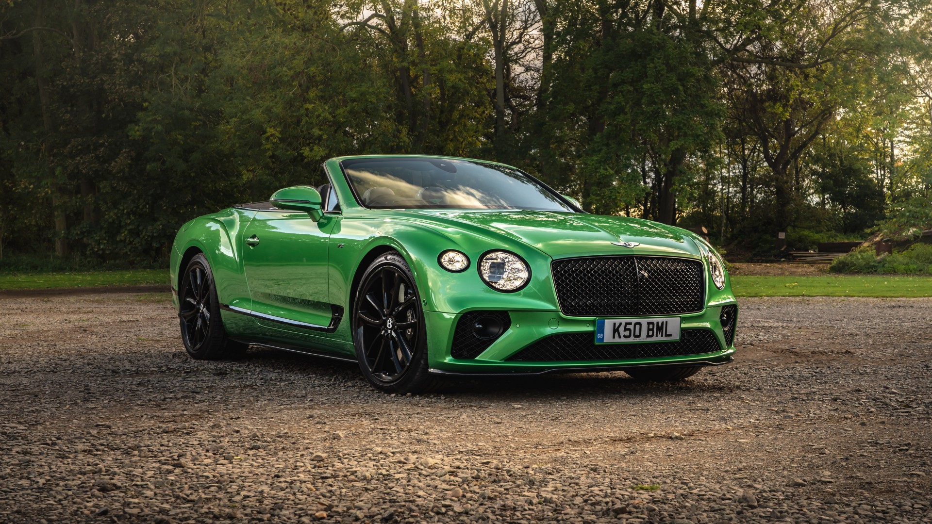 Bentley Continental Gt V8 Convertible 5k Wallpaper