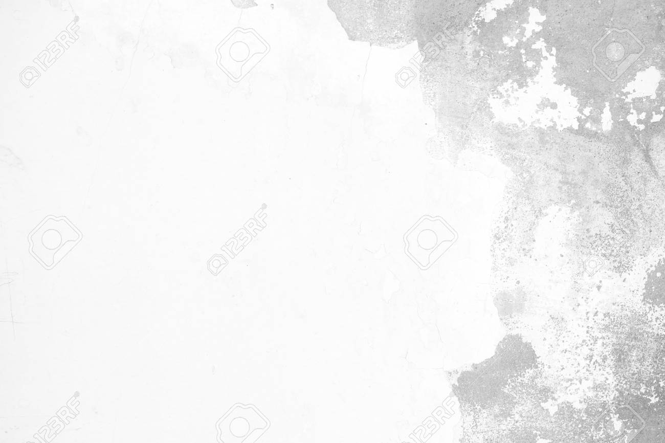 White Grunge Concrete Wall Texture Background Suitable For
