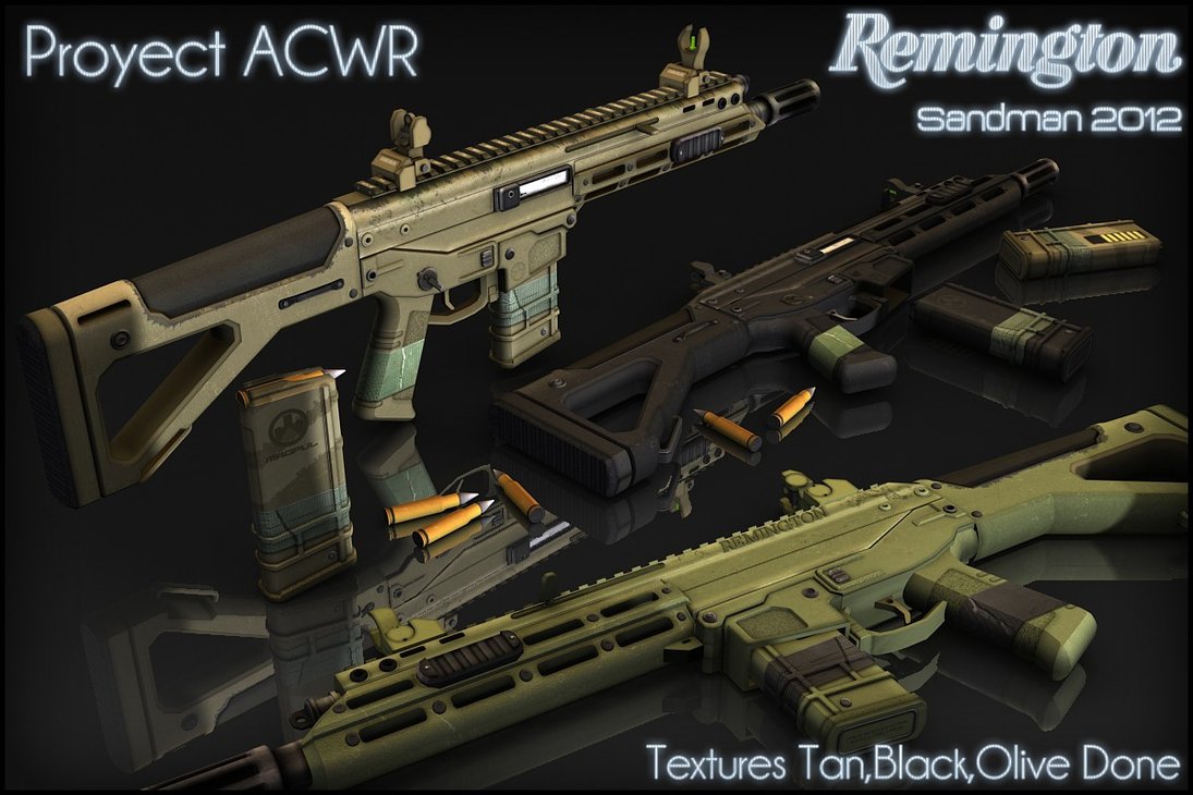 Remington Defense Acwr By Edgestylez