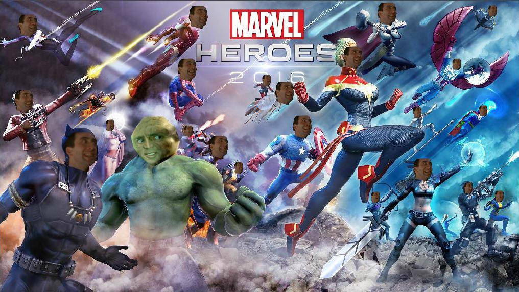 The Marvel Heroes Wallpaper